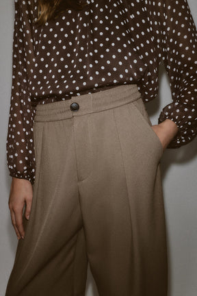 Elastic Waist Trousers