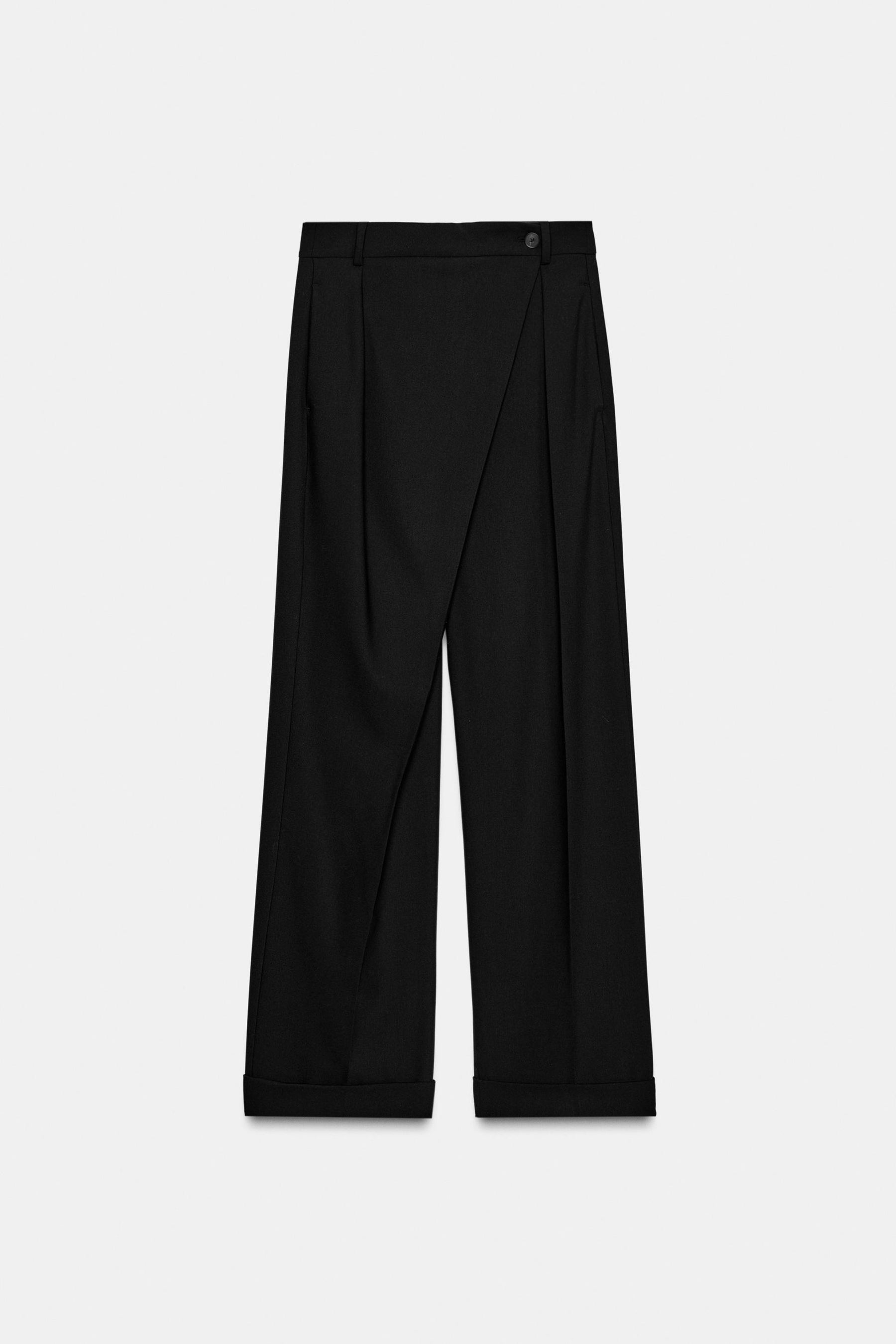 Asymmetric Waist Trousers
