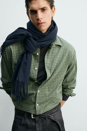 REGULAR FIT CHECK SHIRT - Image 5