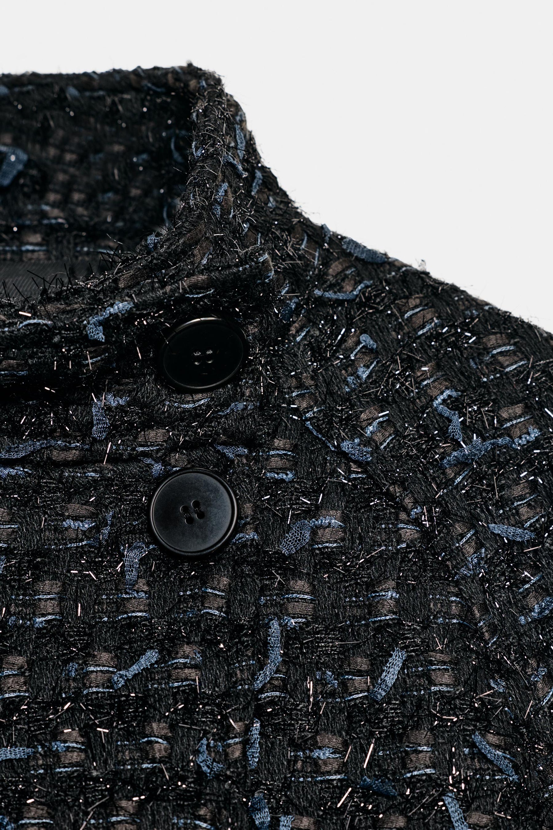 Textured Crossover Jacket