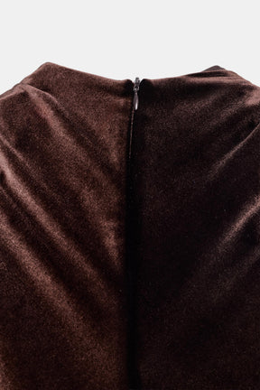 Velvet Midi Dress