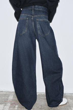 Barrel Mid-Waist Jeans