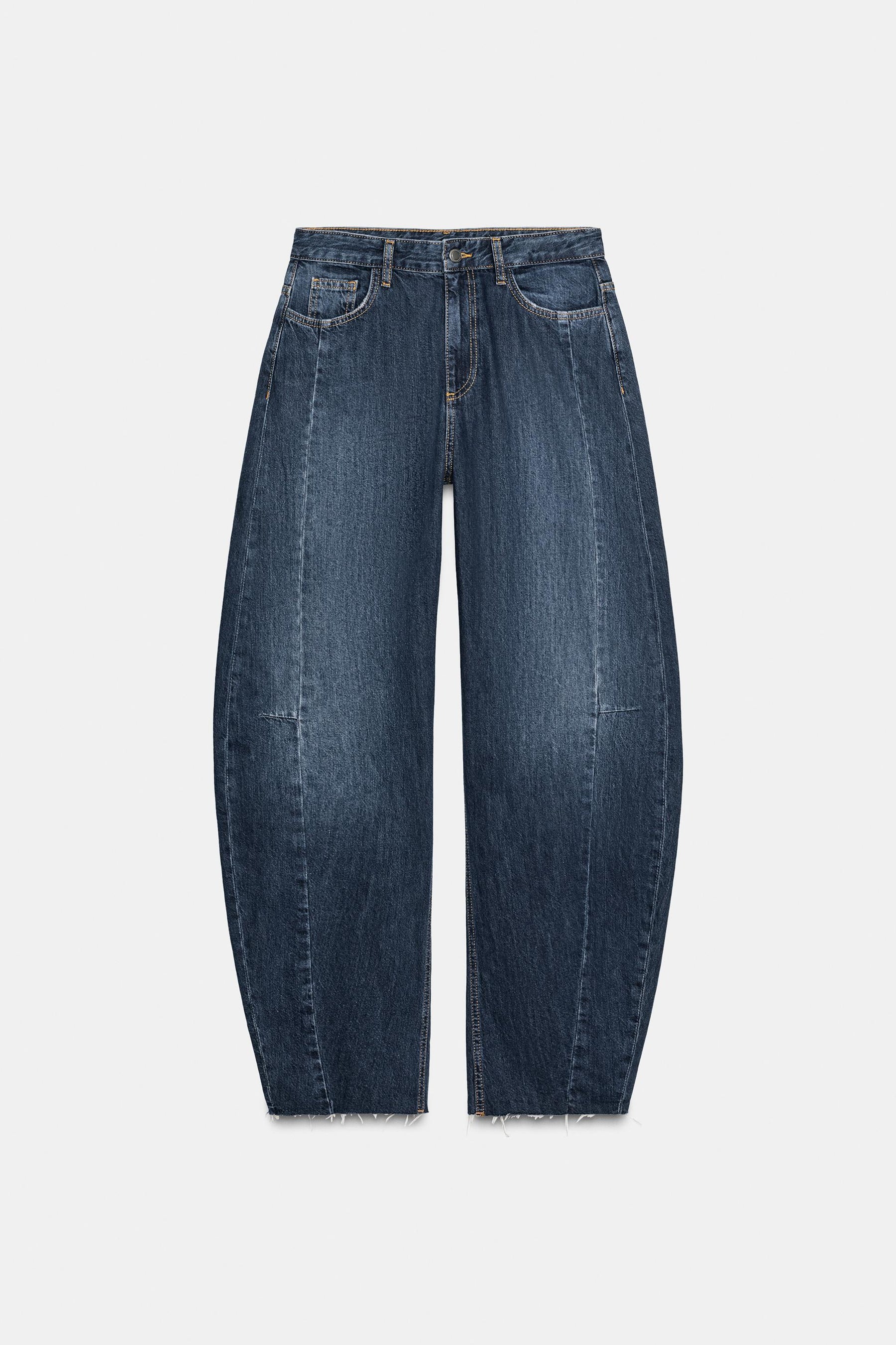 Barrel Mid-Waist Jeans