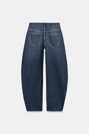 Barrel Mid-Waist Jeans