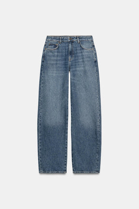Barrel Mid-Waist Jeans