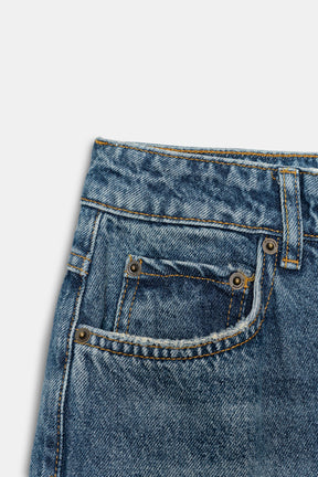 Barrel Mid-Waist Jeans