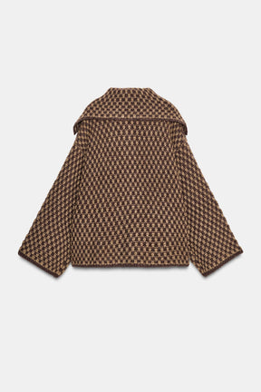 Oversized Knit Jacket