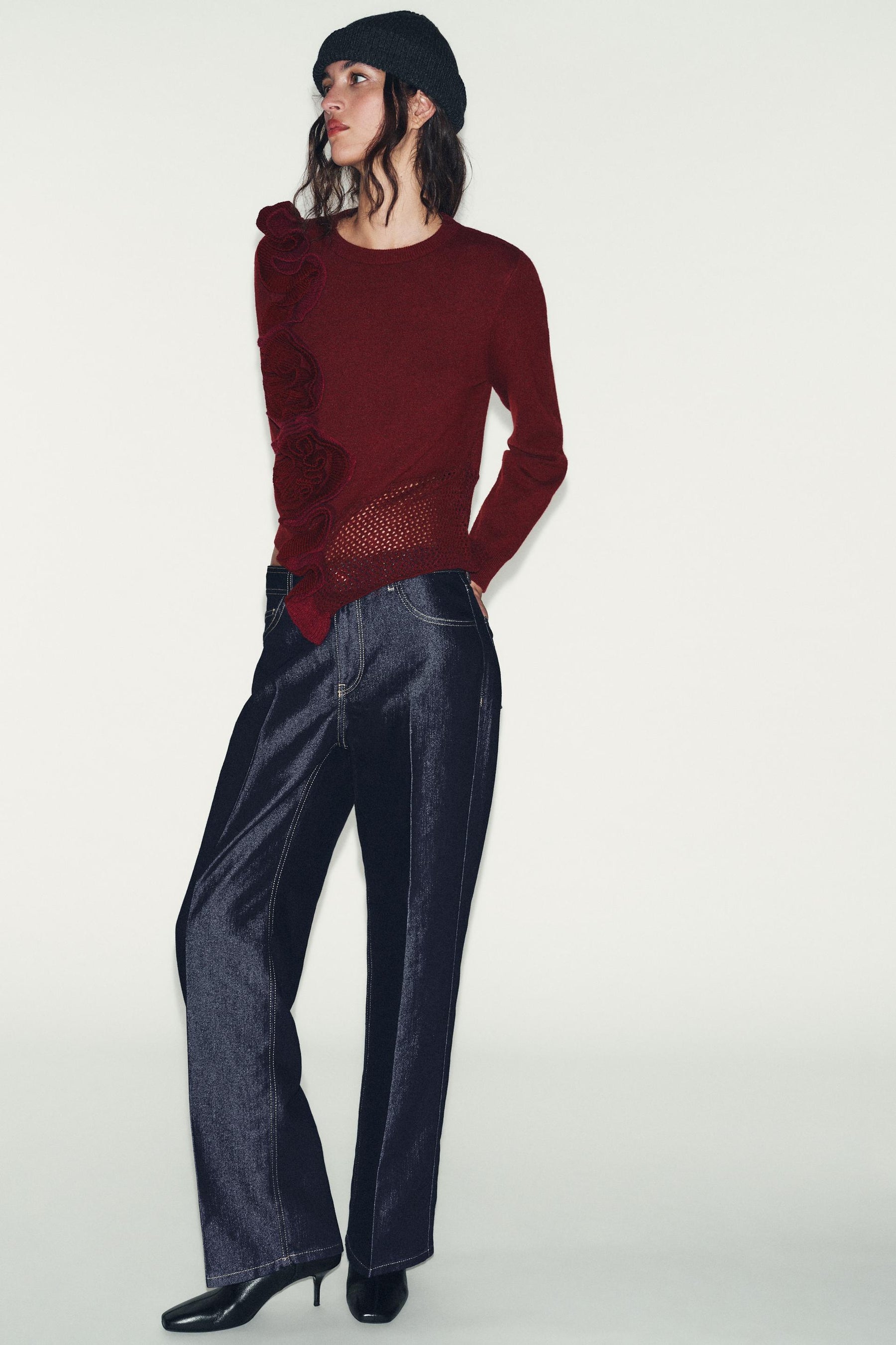 TEXTURED KNIT JUMPER