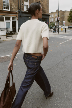 TEXTURED FLORAL JUMPER