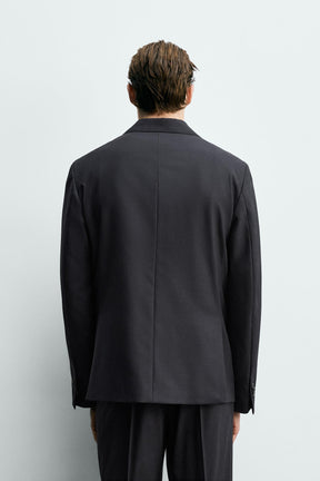 Wool Suit Blazer