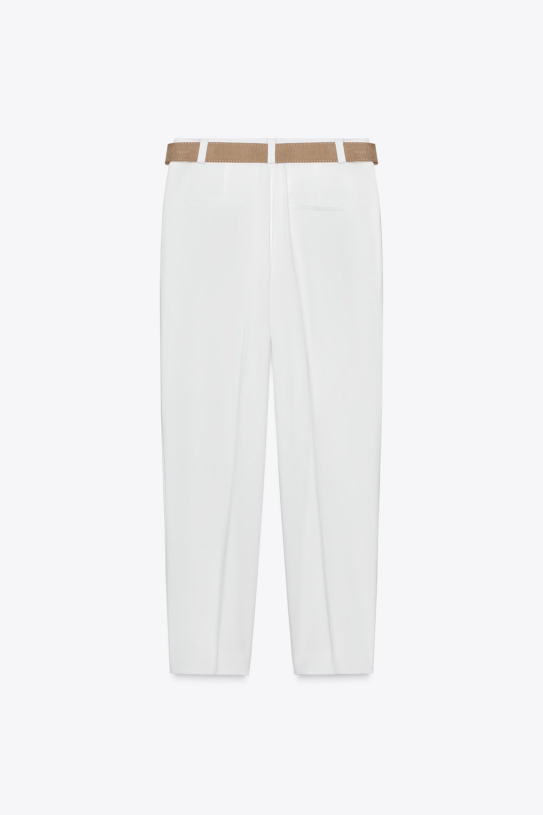 FLOWING TROUSER WITH BELT