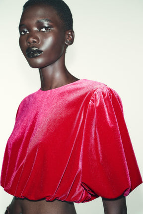 Velvet Balloon Shirt