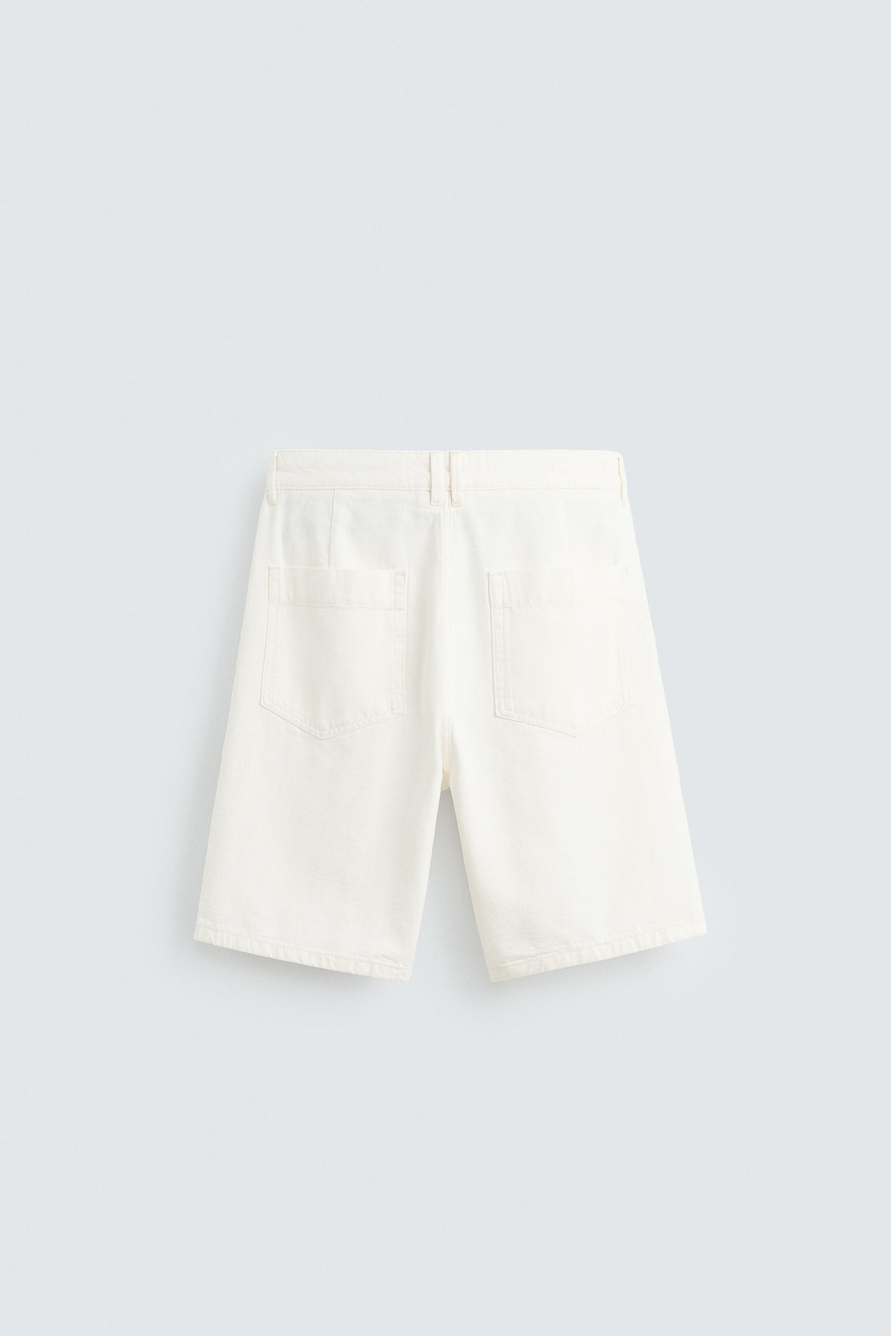 PLEATED RELAXED FIT BERMUDA SHORTS - Image 7