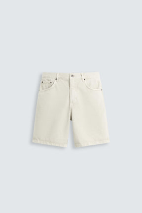 REGULAR FIT DENIM BERMUDA SHORTS - Image 7