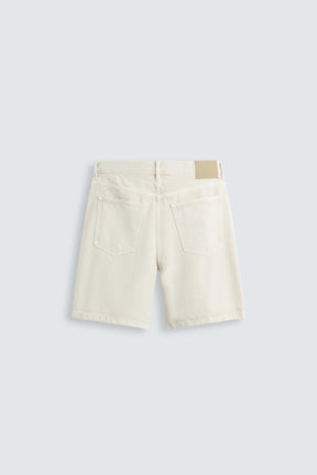 REGULAR FIT DENIM BERMUDA SHORTS - Image 8