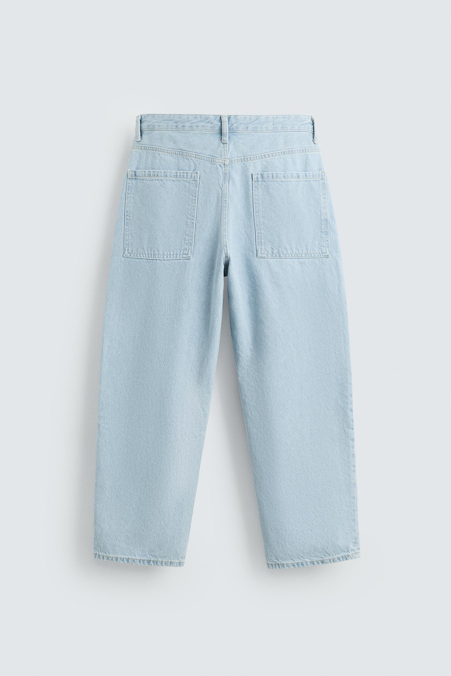 Tapered Wide Jeans