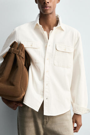 DENIM OVERSHIRT - Image 5