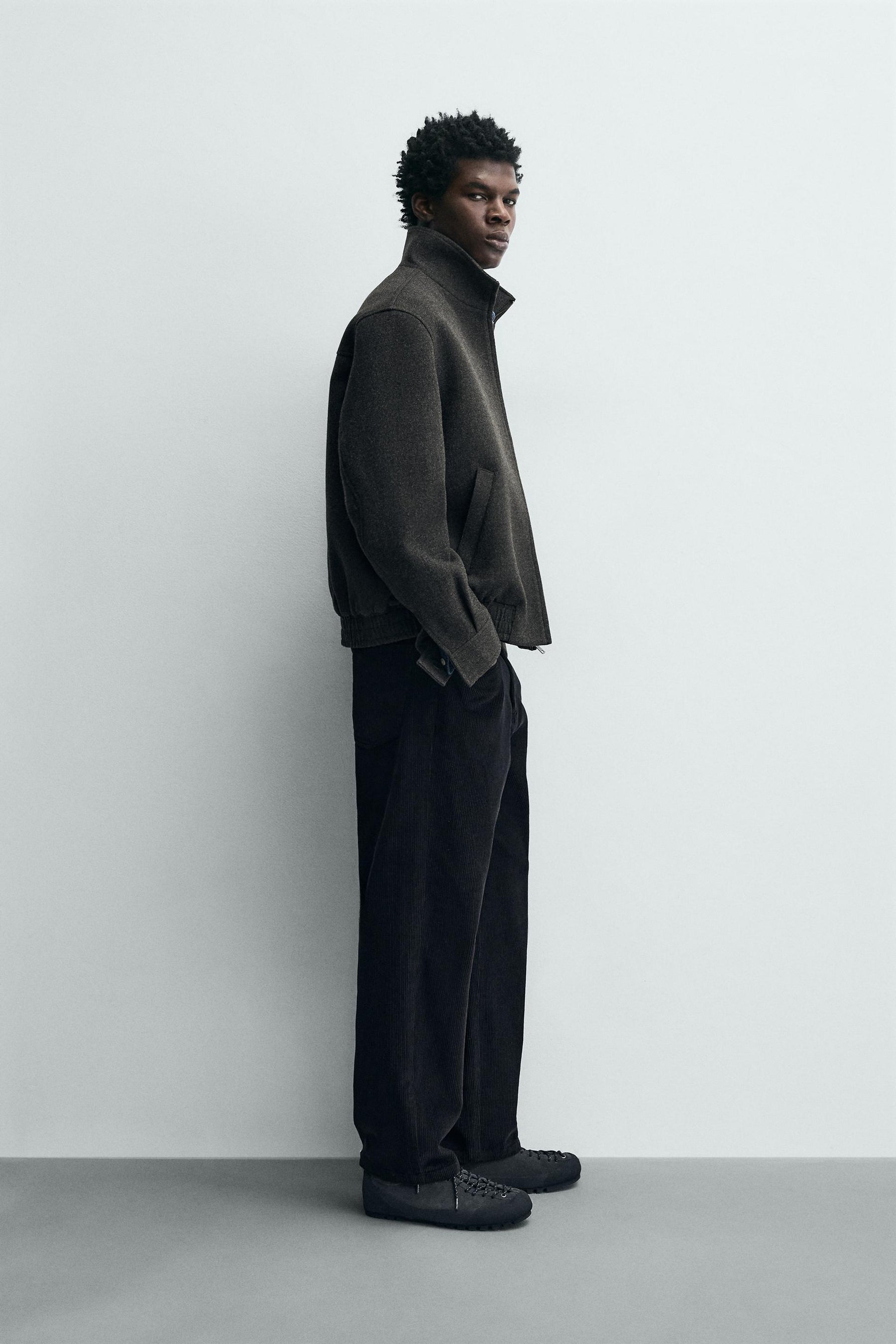 Straight Corduroy Pants