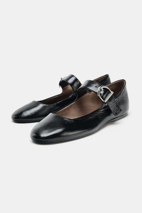 Leather Ballet Flats