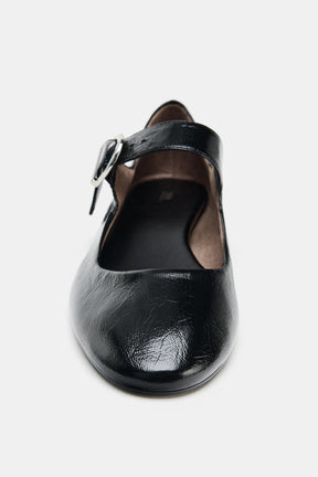 Leather Ballet Flats