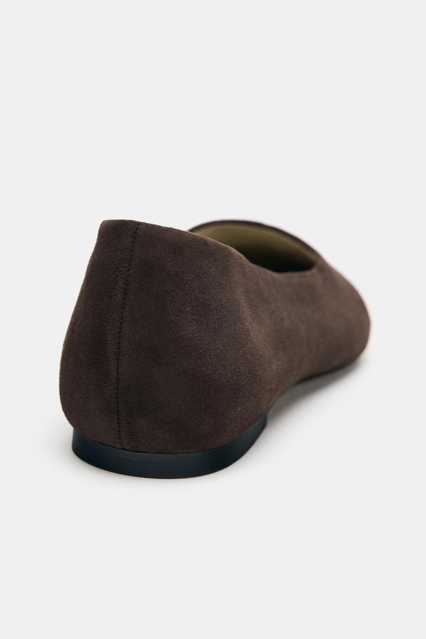SUEDE BALLET FLATS