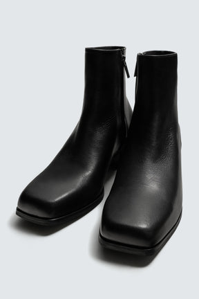 LEATHER HEELED BOOTS - Image 5