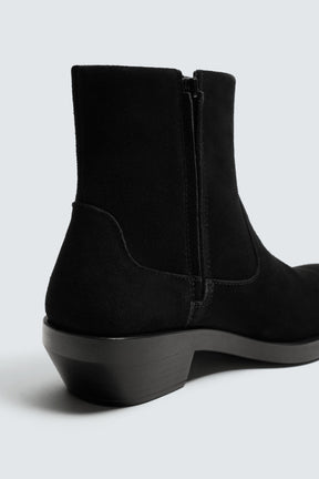 Leather Cowboy Boots