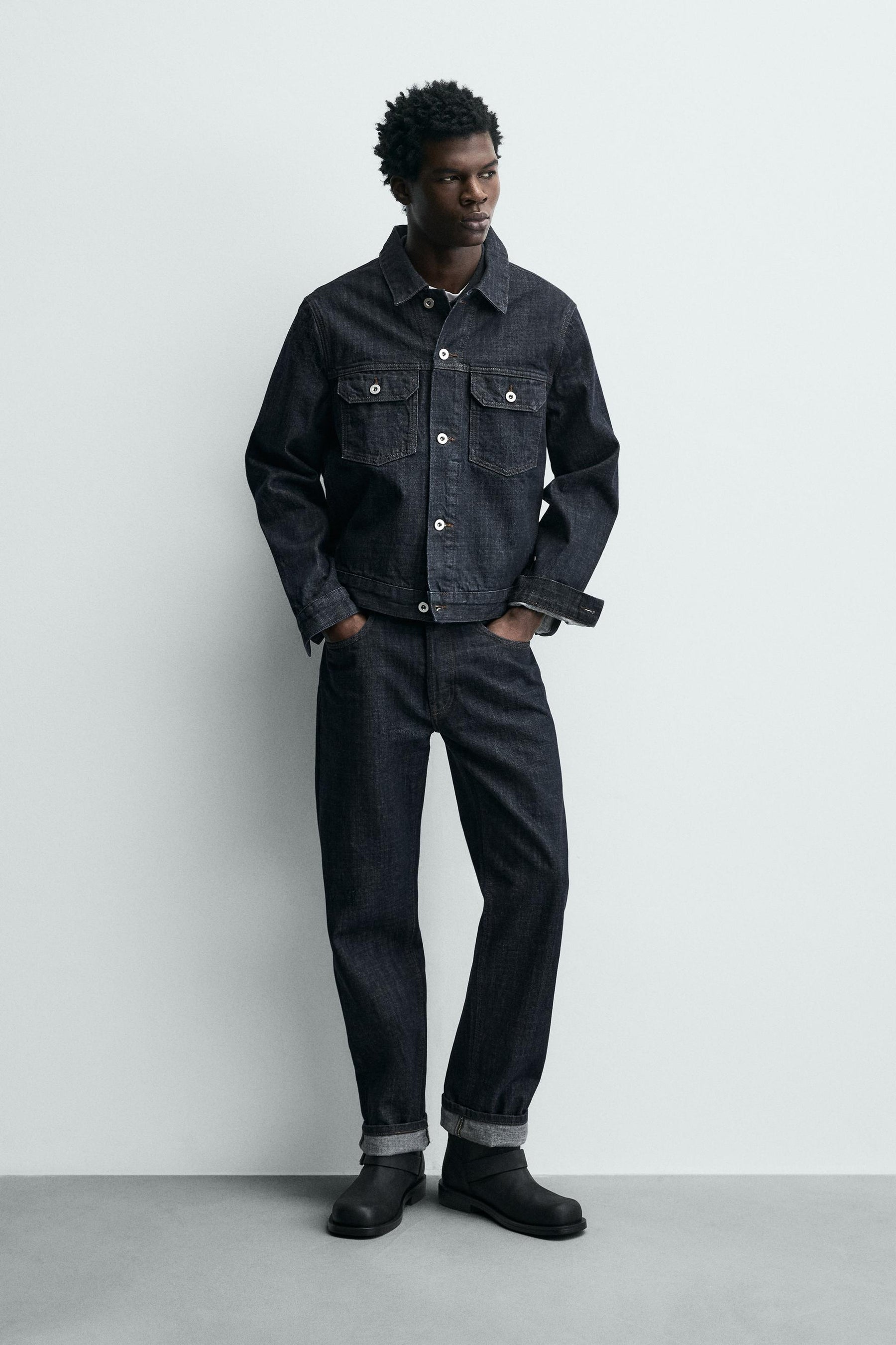 Buckled Leather Boots