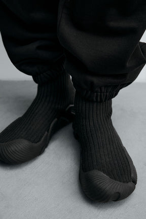 FABRIC HIGH-TOP TRAINERS - Image 3