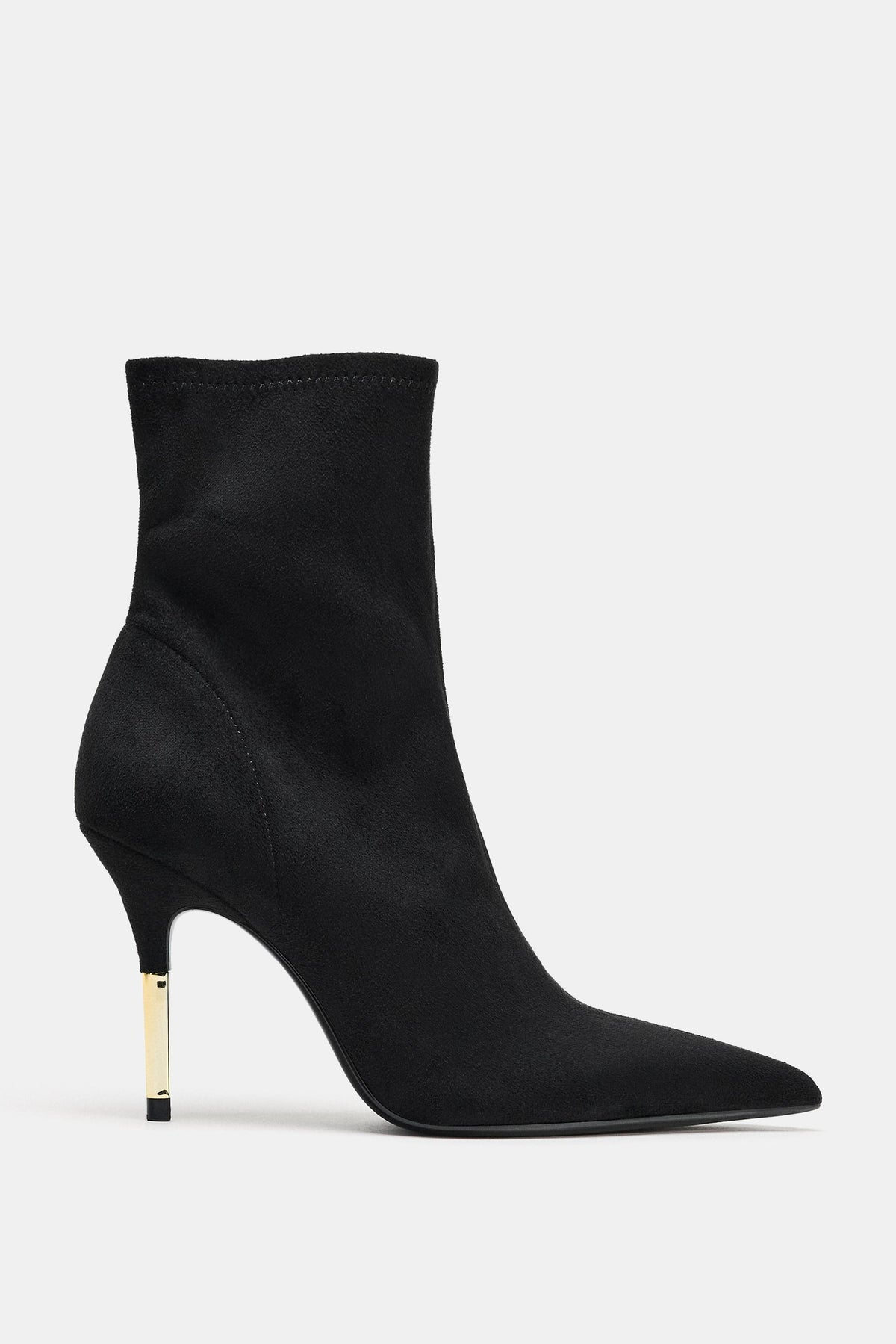 Heeled ankle boots with