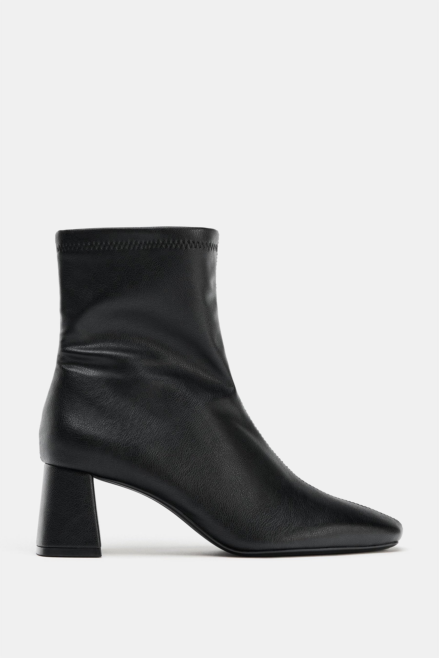 Block Heel Ankle Boots