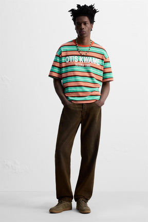 LEATHER TRAINERS WITH CONTRAST SOLE - Image 2