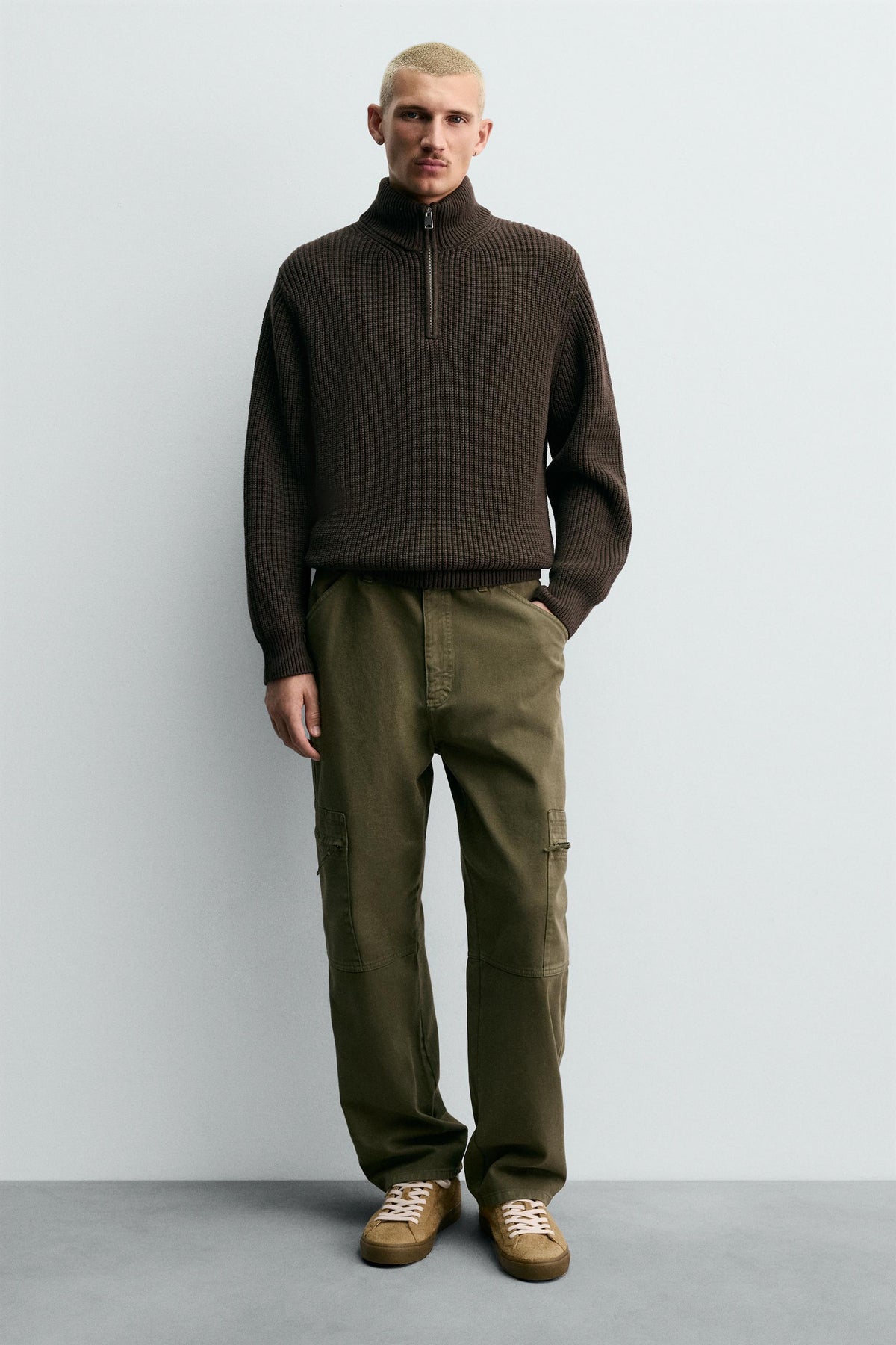 LEATHER TRAINERS - Image 1