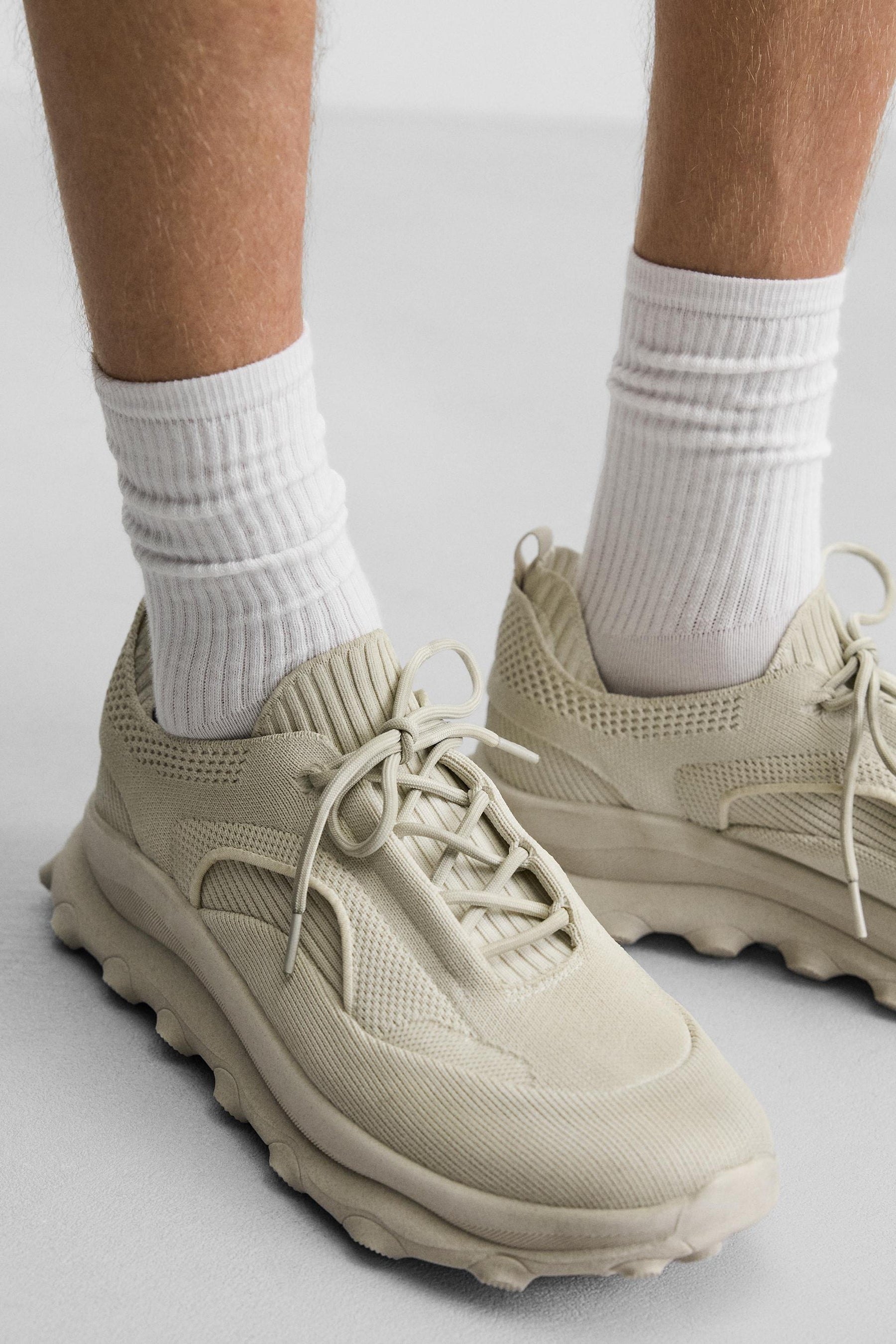 CHUNKY KNITTED TRAINERS - Image 3