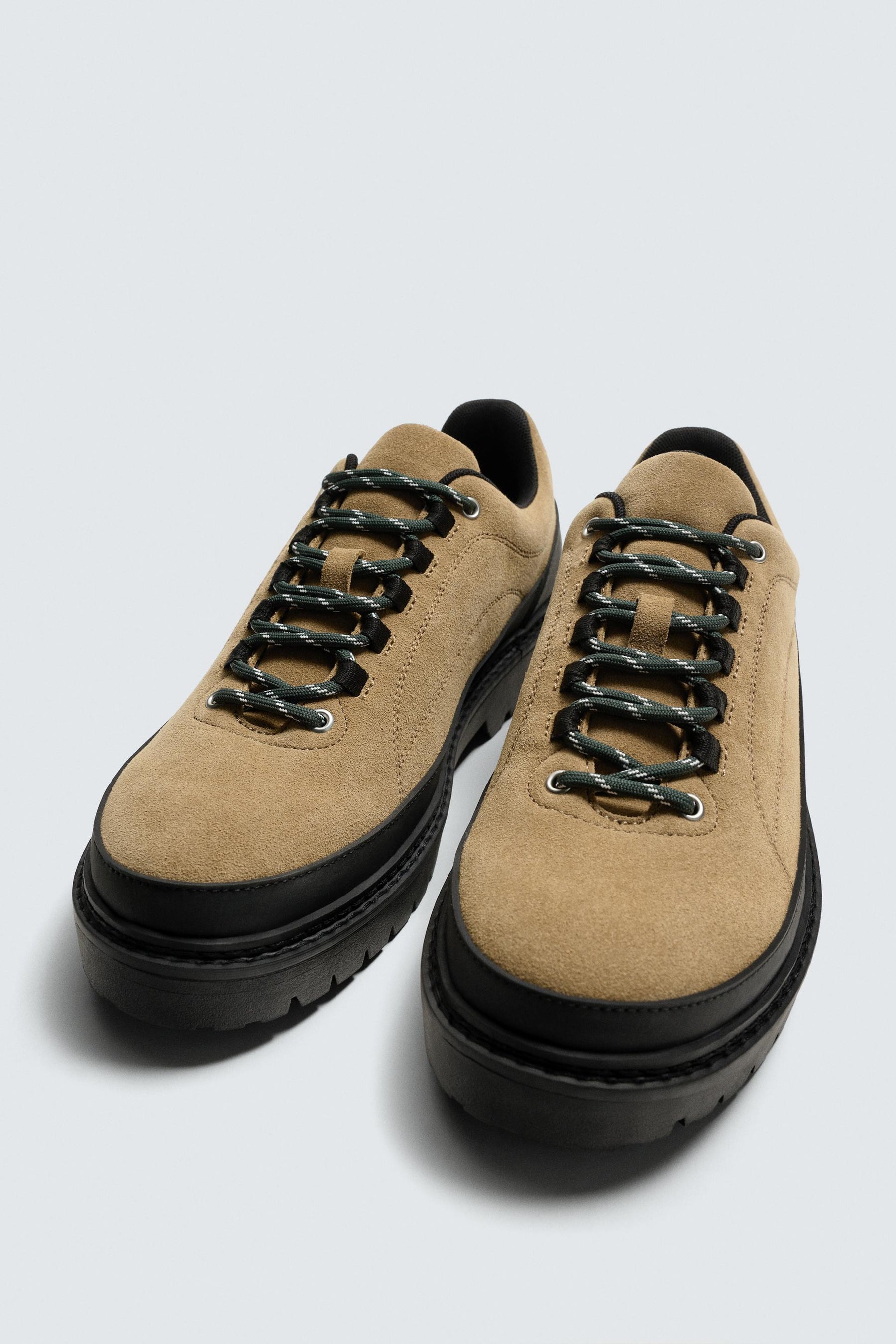 CONTRAST LEATHER SHOES - Image 5