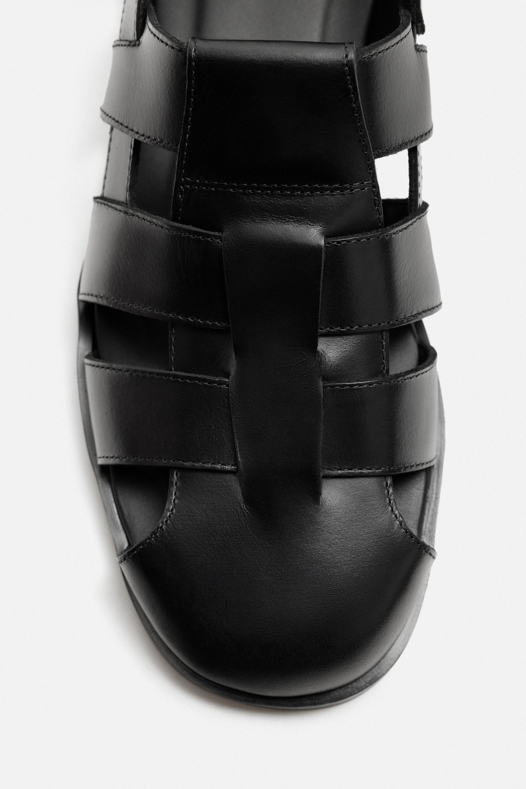 LEATHER CAGE SANDALS - LIMITED EDITION - Image 3