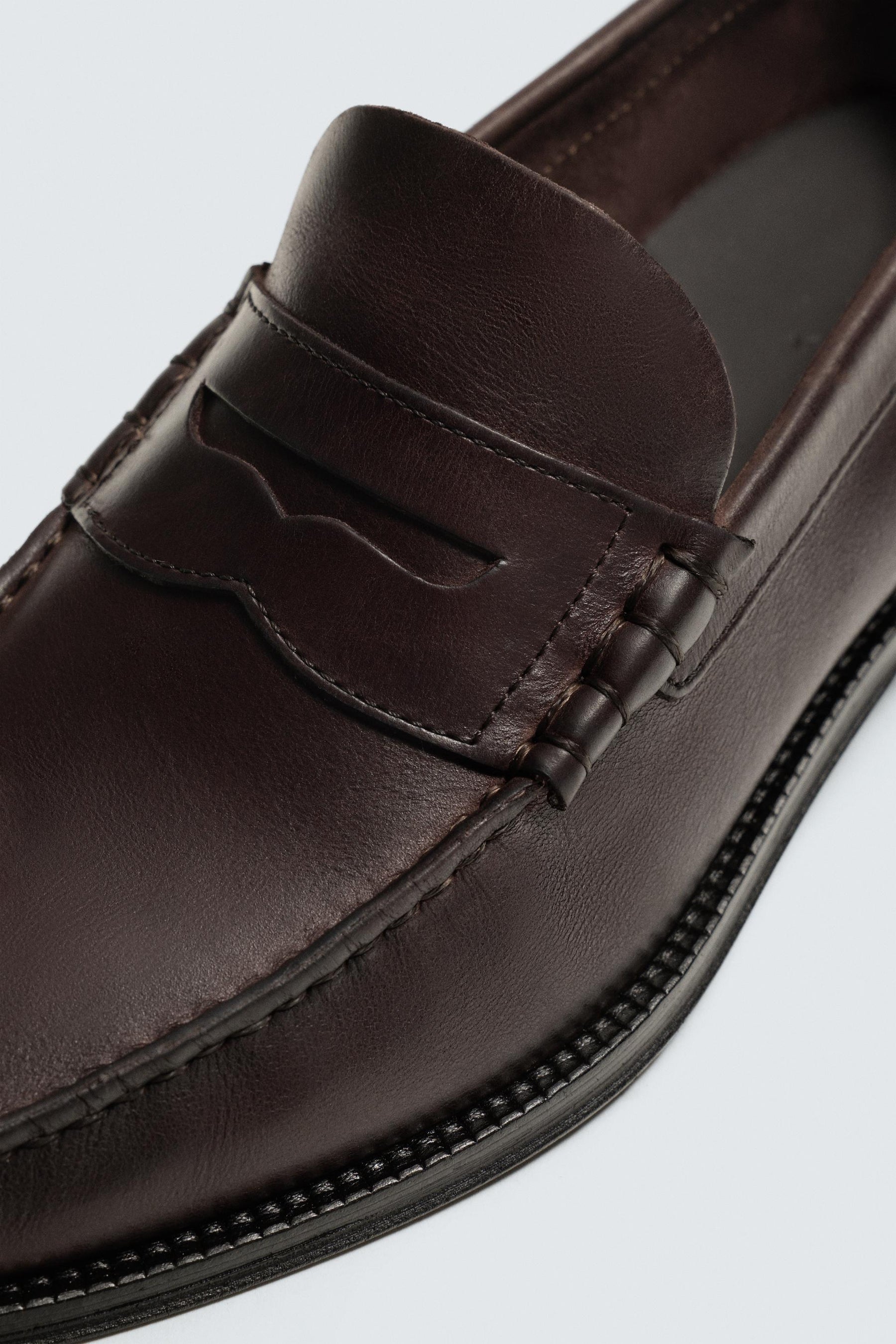 LEATHER PENNY LOAFERS - Image 6