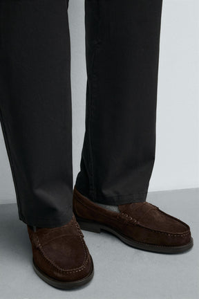 LIMITED EDITION SPLIT SUEDE LOAFERS - Image 3