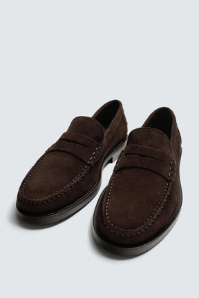 LIMITED EDITION SPLIT SUEDE LOAFERS - Image 5