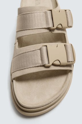 CHUNKY LEATHER SANDALS - Image 3