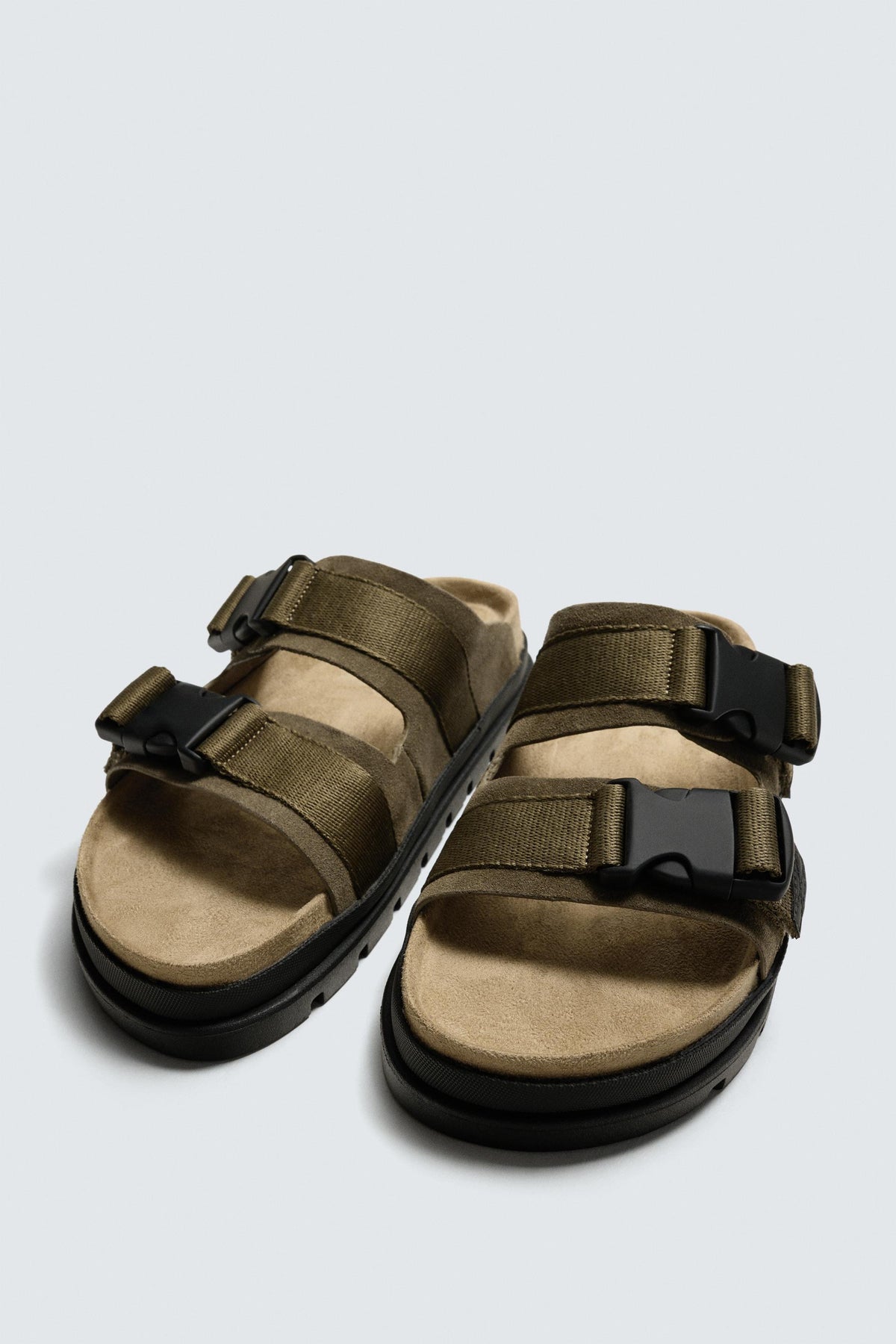 CHUNKY LEATHER SANDALS - Image 2
