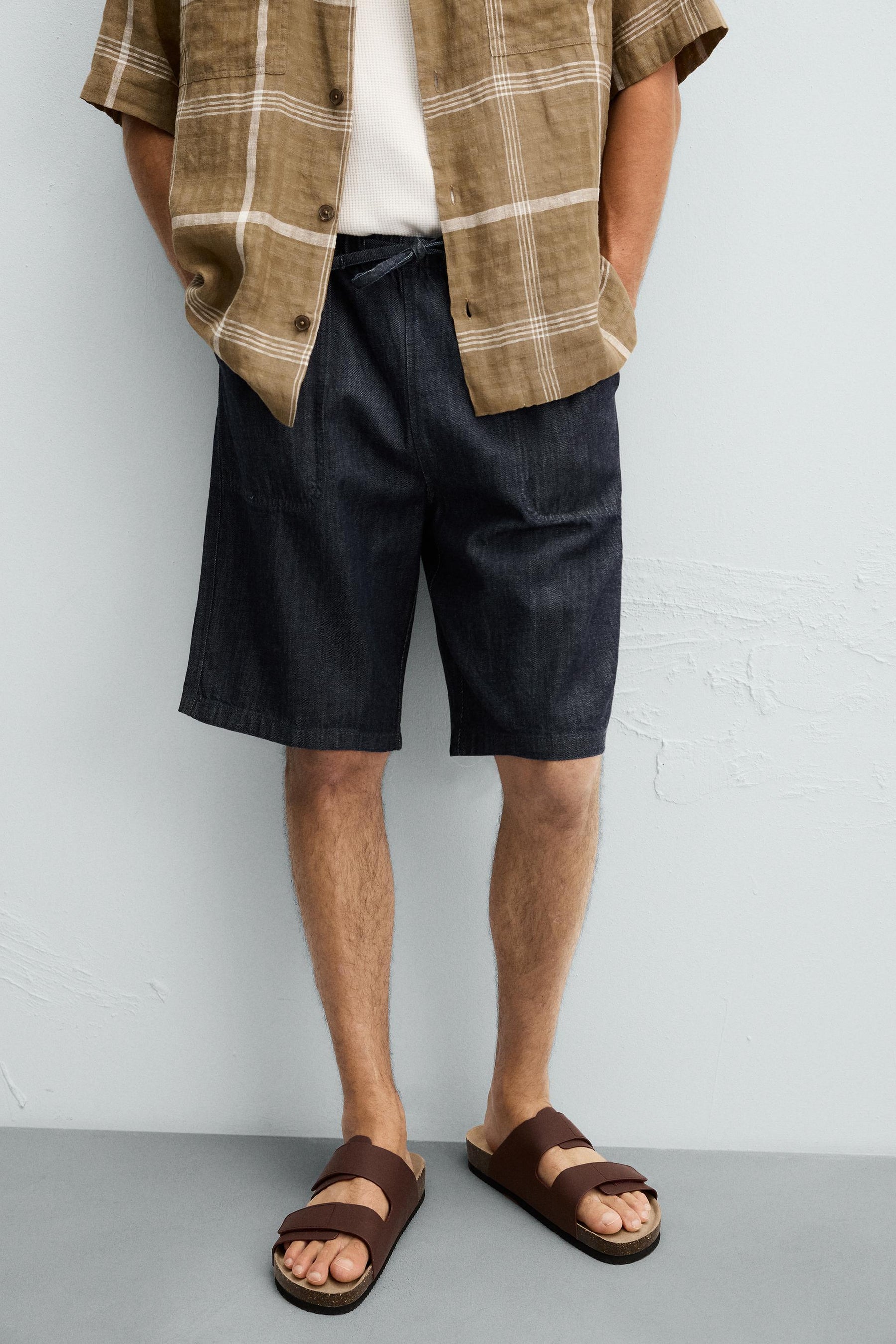 RUBBERISED DOUBLE STRAP SANDALS - Image 3