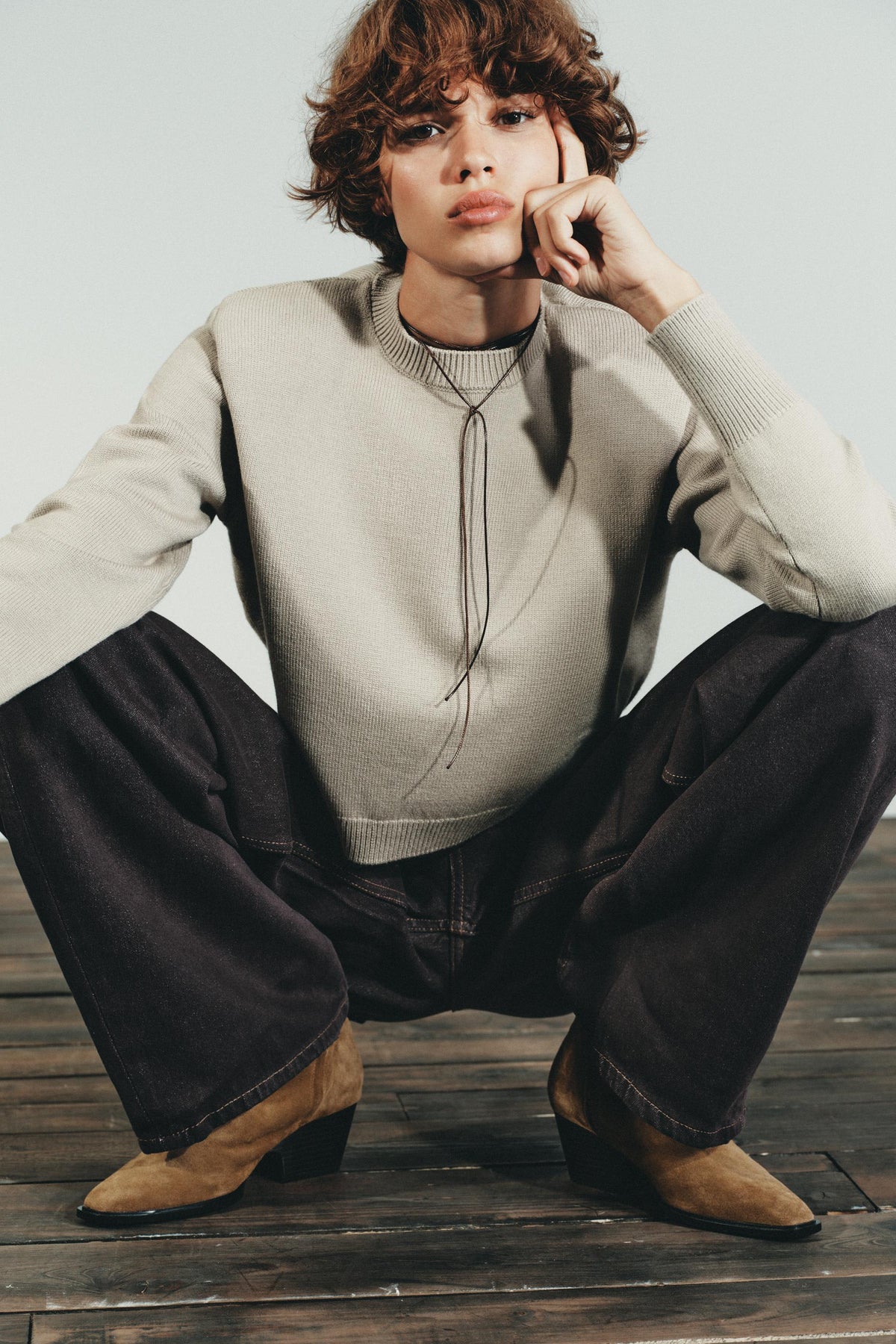 Suede Heeled Ankle Boots