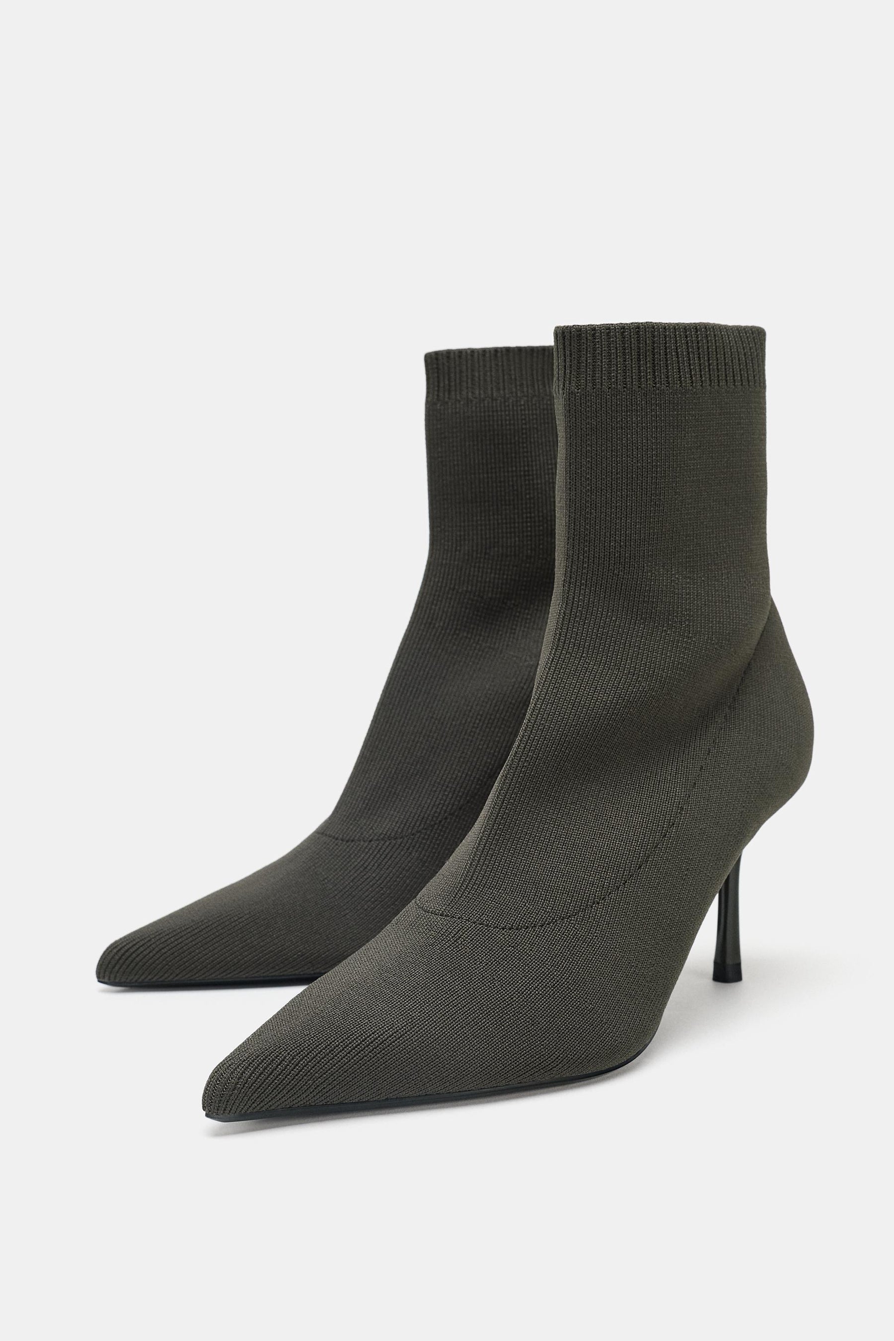 FABRIC ANKLE BOOT