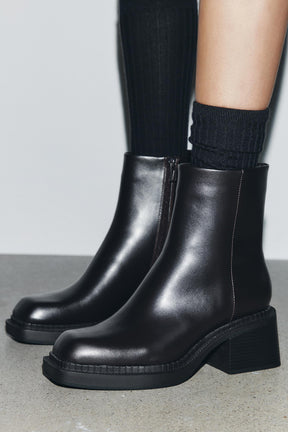Ankle Boots with Block