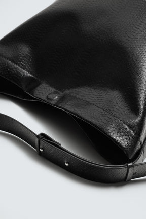 CROCODILE EMBOSSED TOTE BAG - Image 5