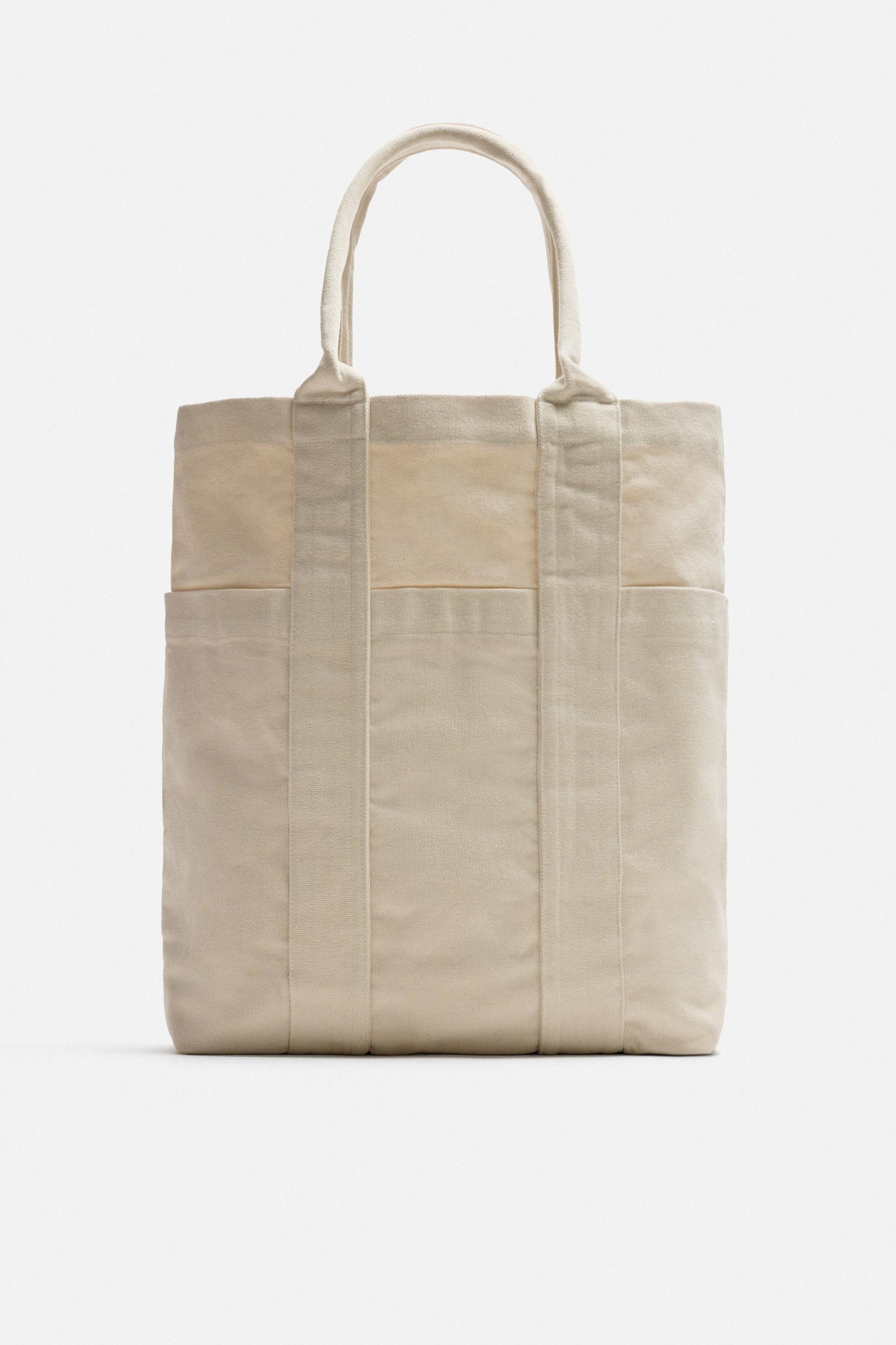 WOVEN SHOPPER BAG - Image 3