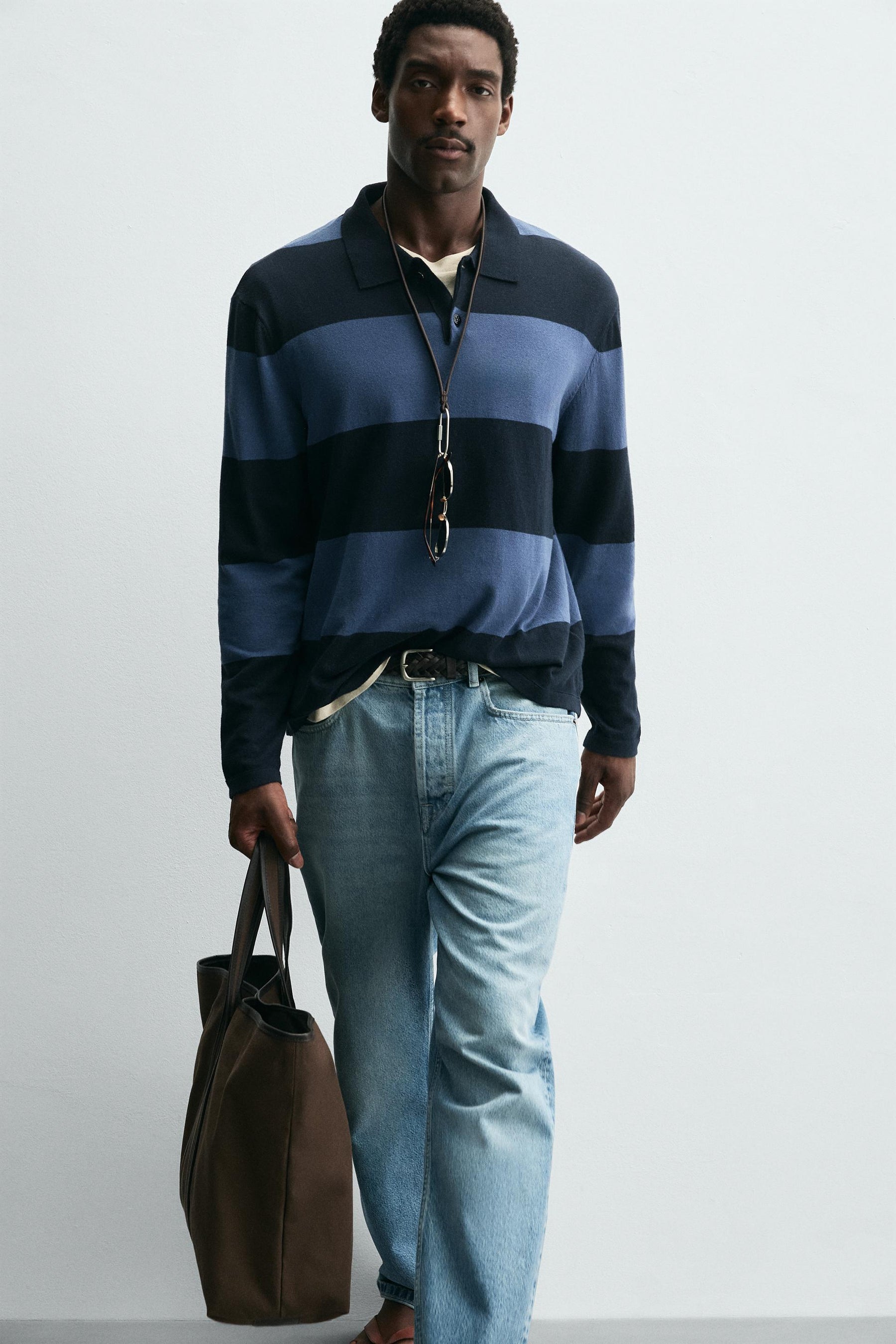 WOVEN SHOPPER BAG - Image 3