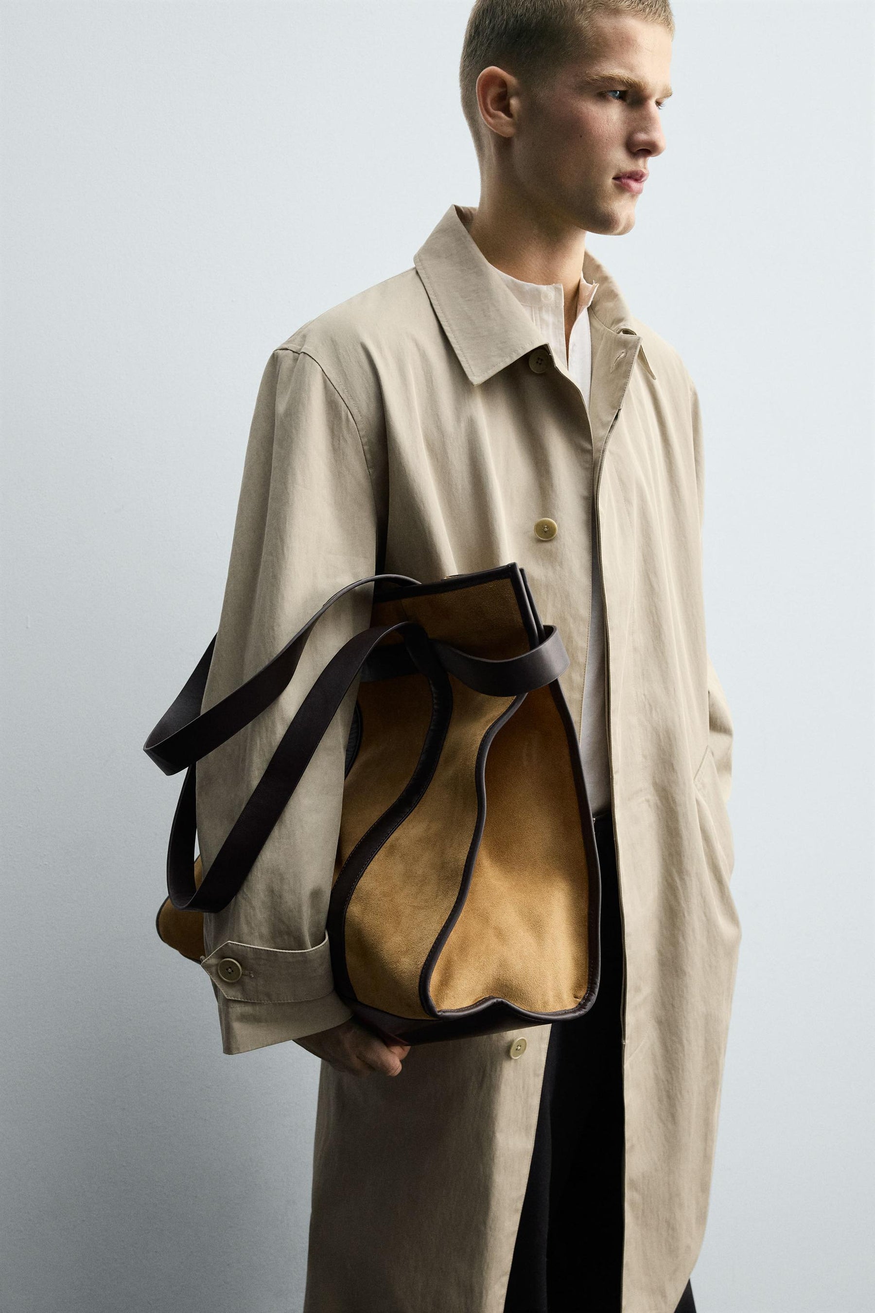 LEATHER TOTE BAG - Image 1