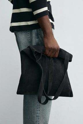 LEATHER TOTE BAG - Image 1